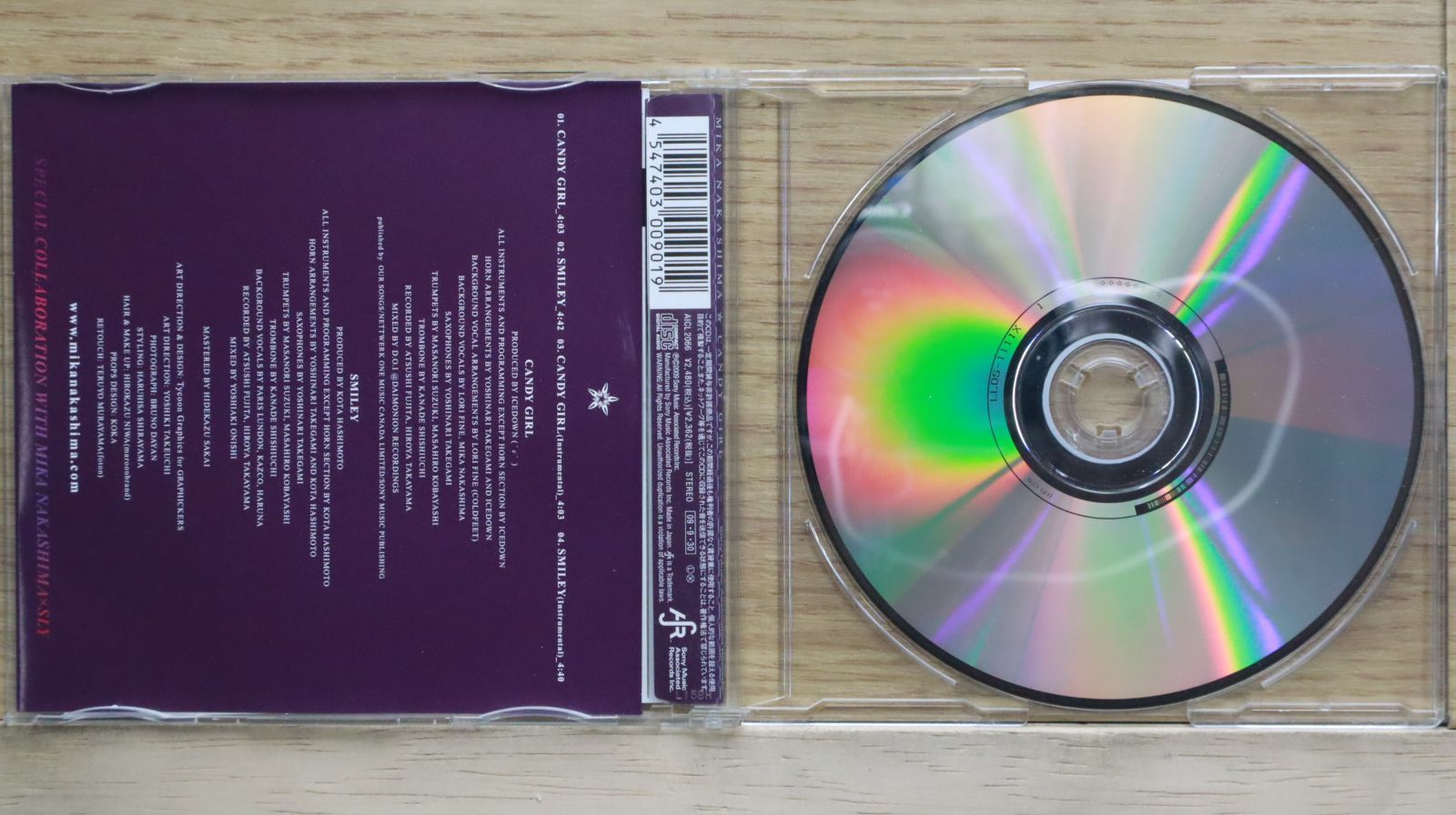 国内盤CD☆中島美嘉/Mika Nakashima□ CANDY GIRL(Tシャツ付C