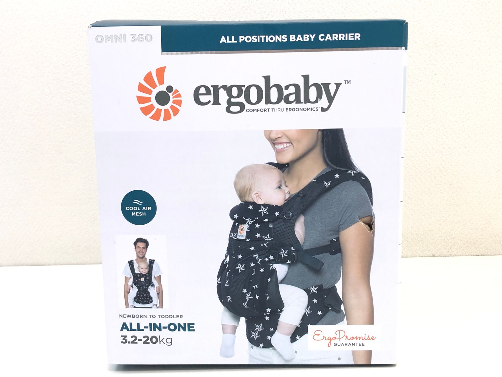 未使用☆エルゴベビー (Ergobaby) 抱っこひも オムニ360 クールエア