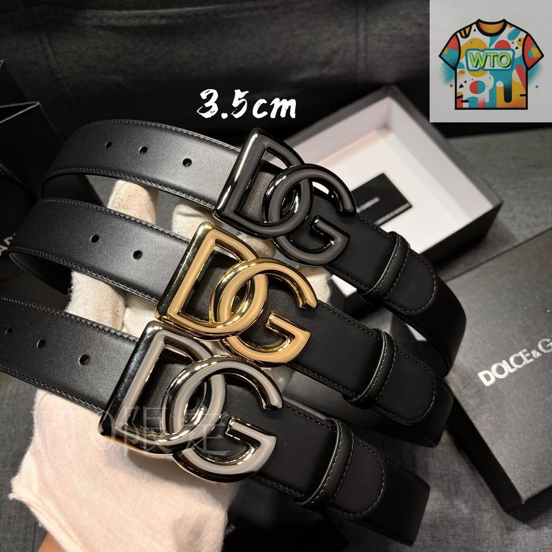 今日特価】Dolce & Gabbana ドルチェ & ガッバーナ レザーベルト