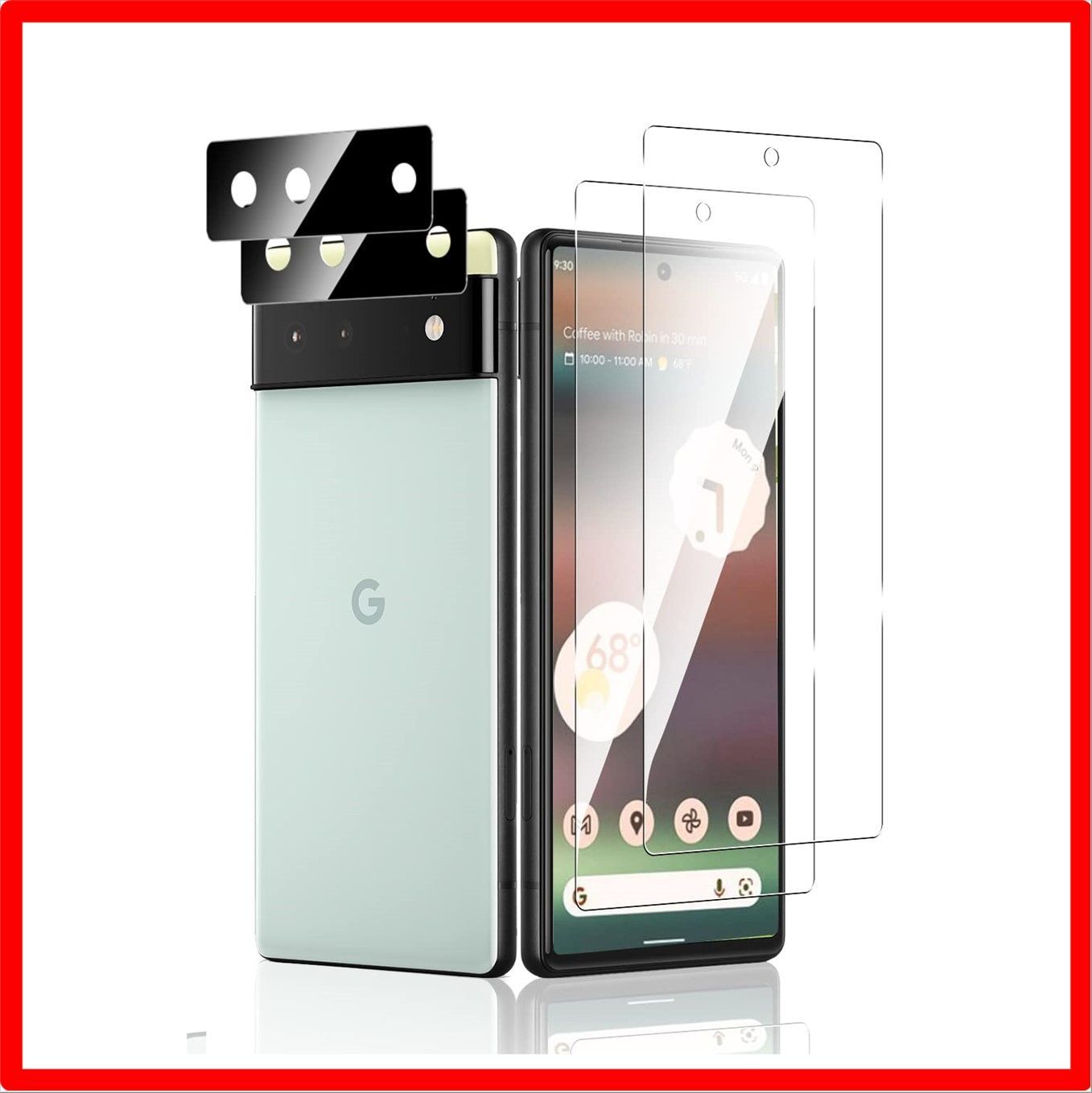 おすすめ】 google pixel 6a Sungale Google Pixel 6a ガラスフィルム