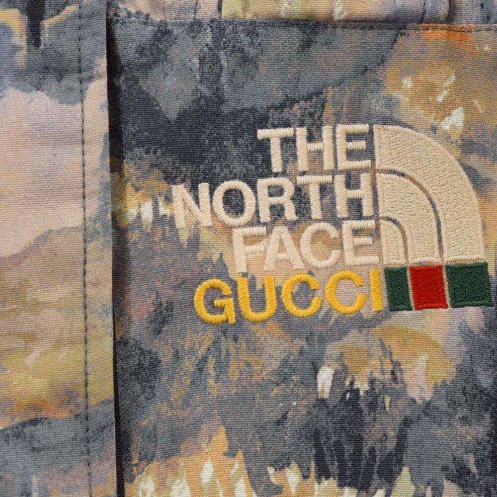 GUCCI (グッチ) 21AW×The North Face エディション フォレスト柄