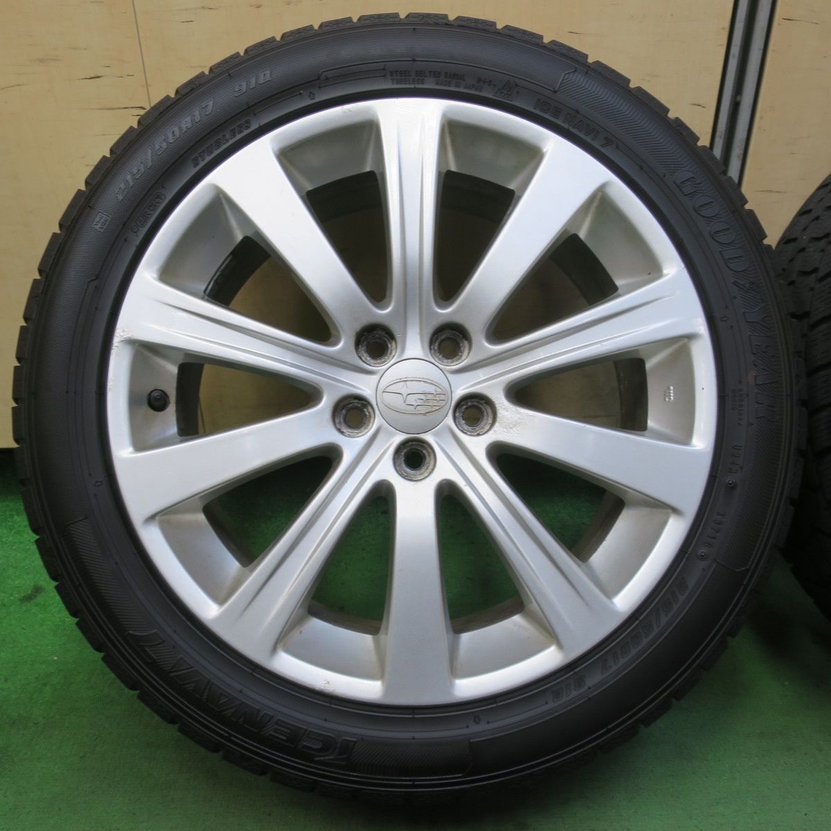 4本価格☆スバル エクシーガ インプレッサ 等 純正 215/50R17