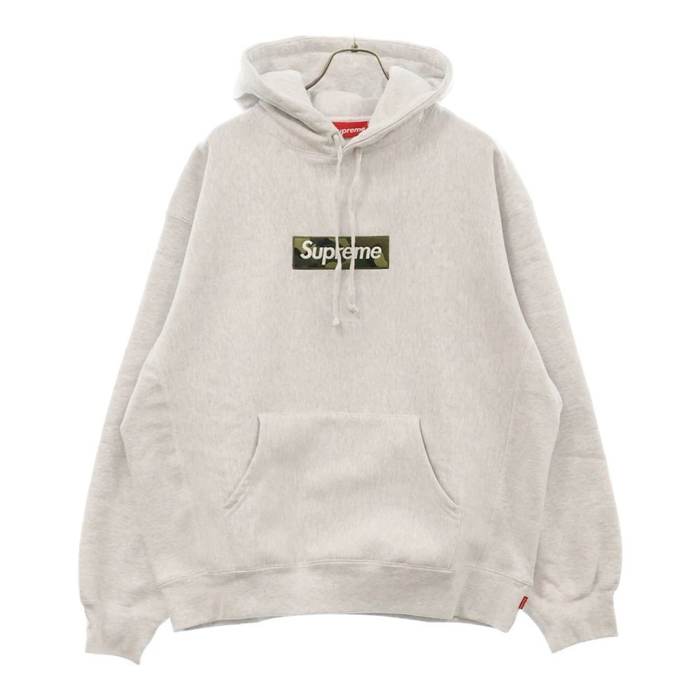 SUPREME (シュプリーム) 23AW Box Logo Hooded Sweatshirt Ash Grey  