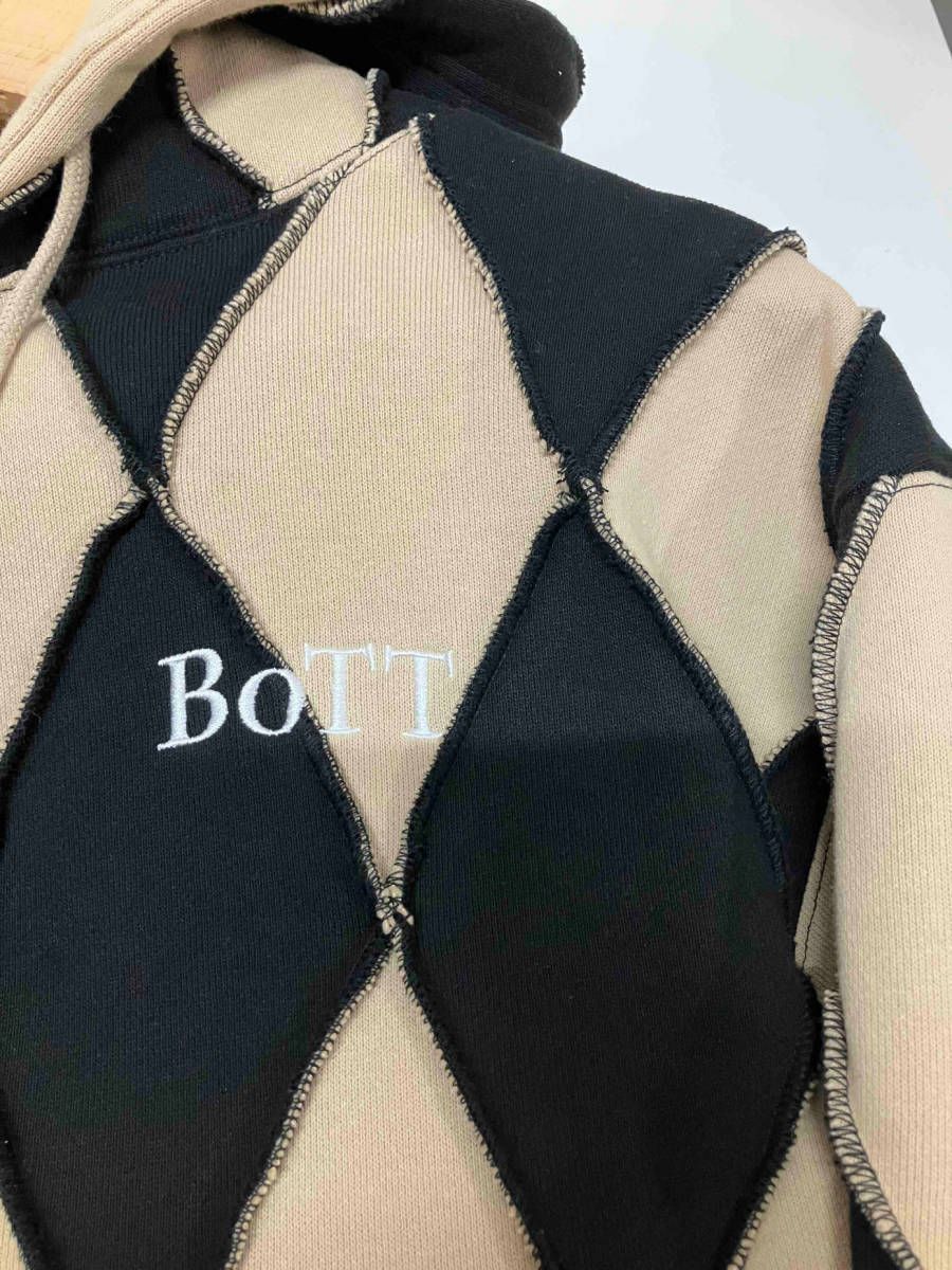 BOTT ボット パーカー 23AW パッチワークフーディー サイズL - メルカリ