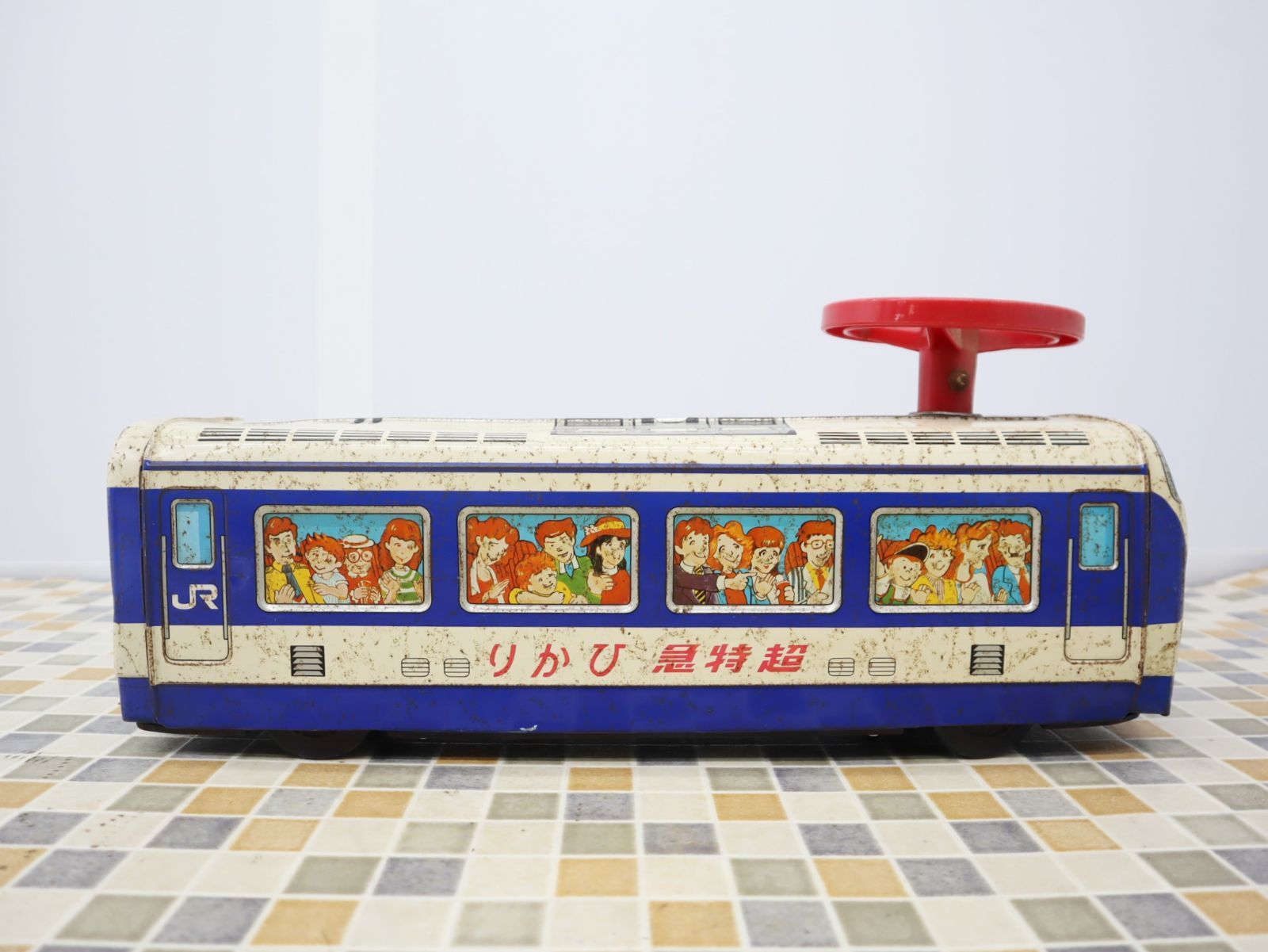 レア 電車 ブリキ JR 普通電車 - メルカリ