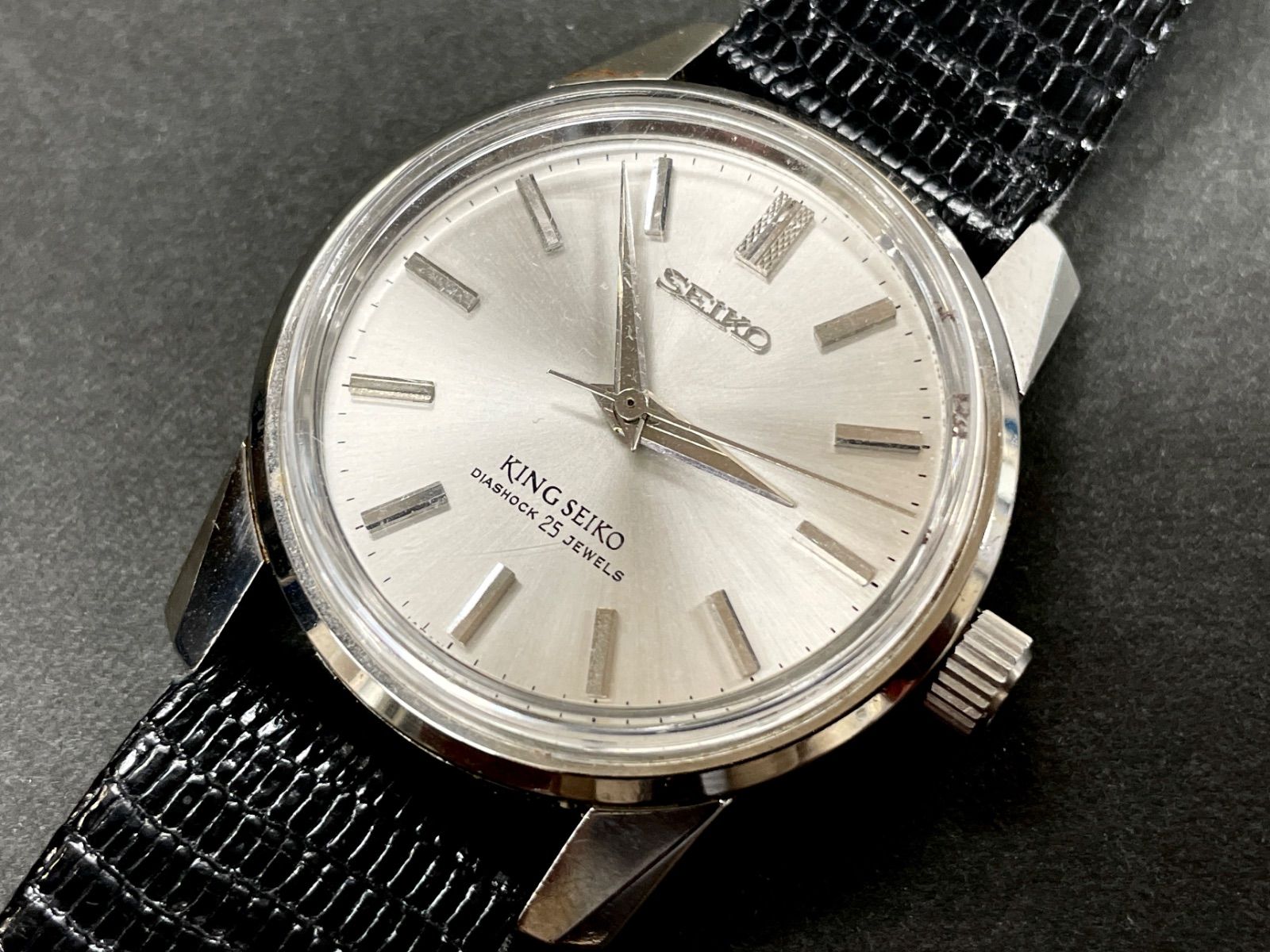KING SEIKO キングセイコー 前期 Ref. 44-9990 盾メダリオン 手巻き 稼働品 ヴィンテージ アンティーク