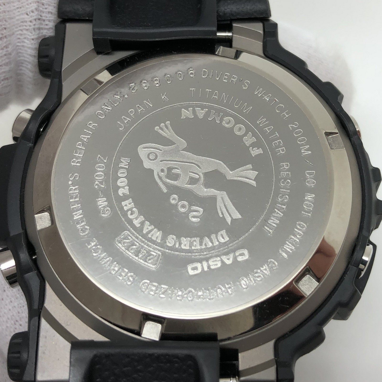 G-SHOCK GW-200Z-1JF ファイナル フロッグマン G-SHOCK カシオ/Gショック/フロッグマン/ファイナルエディション