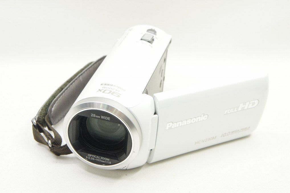 Panasonic パナソニック デジタルハイビジョンビデオカメラ HC-V230M ホワイト 250823f