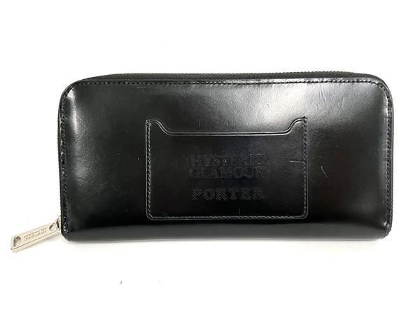 即完売　激レア　ヒステリックグラマー × ポーター　本革 長財布　外箱付き PORTER × HYSTERIC GLAMOUR ポーター ヒステリックグラマー ロング
