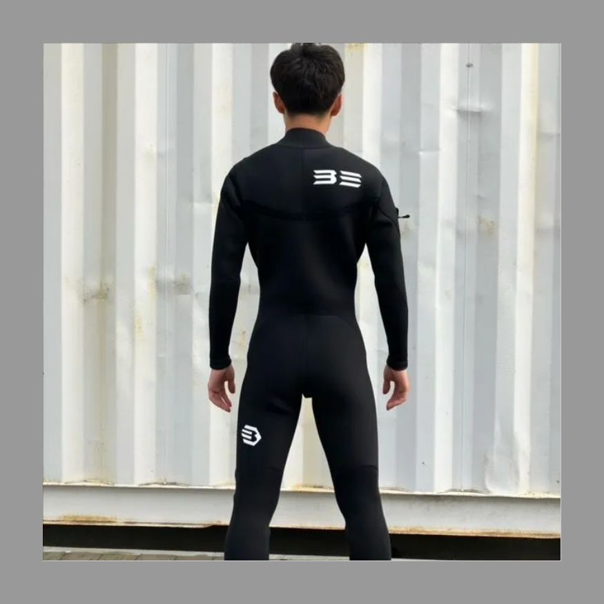 新品 ROXY セミドライ 3/5 Hybrid U-Zip Wアンクル ML