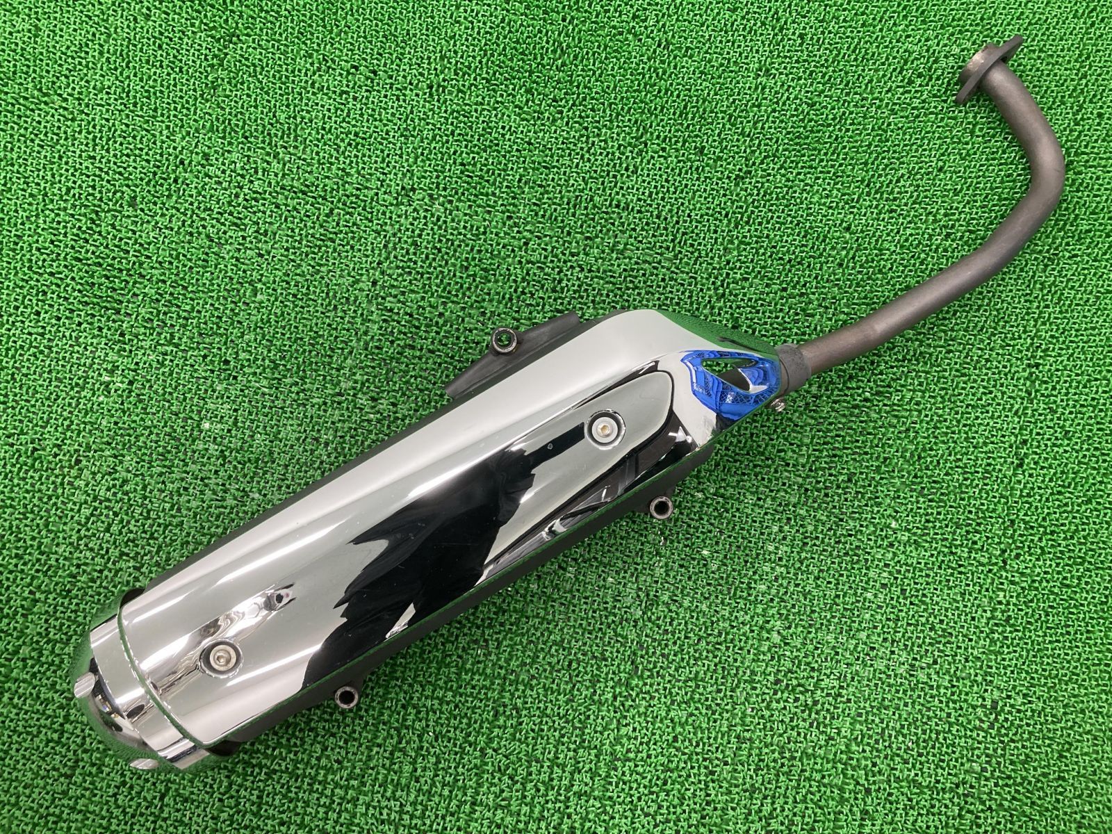 フォルツァ マフラー KVZ K1 ホンダ 純正 中古 バイク 部品 MF10 FORZA フルエキ ヒートガード コンディション良好 車検 Genuine