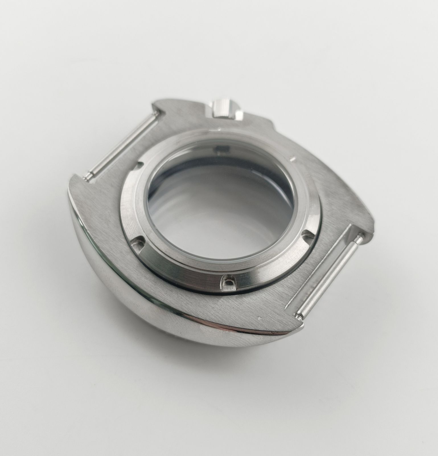 腕時計 ケース 44mm スケルトン裏蓋 【対応ムーブメント】SEIKO NH35 
