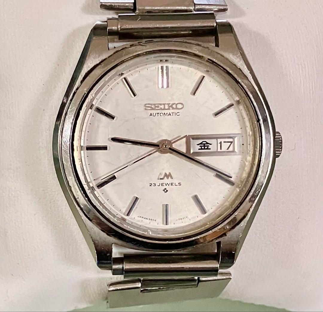 ☆SEIKO セイコー LM ロードマチック☆AT☆23石☆メンズ 腕時計
