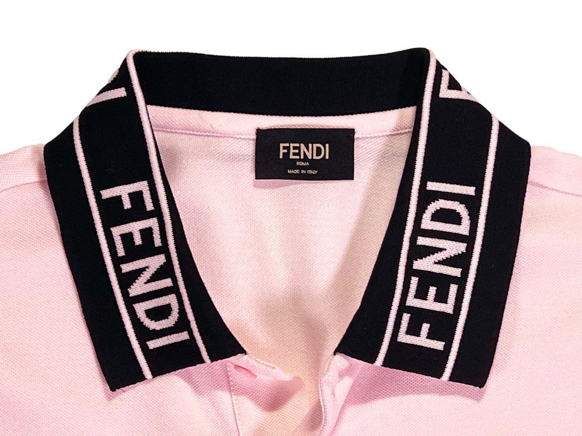 FENDI フェンディ ポロシャツ ロゴ イタリア製 FY0985ACN2F1B63