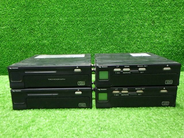 YAZAKI 矢崎 アナログ タコグラフ 4点 ATG21-120W 62511-6932 62508-4931 他 251011005