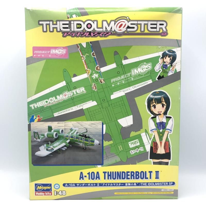 中古】ﾊｾｶﾞﾜ 1/48 A-10A ｻﾝﾀﾞｰﾎﾞﾙﾄⅡ ｱｲﾄﾞﾙﾏｽﾀｰ 音無小鳥 未開封