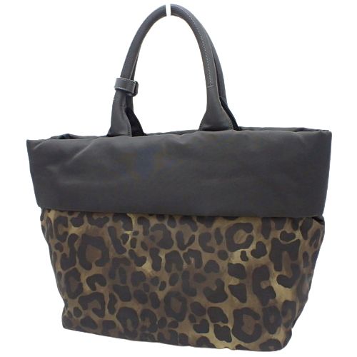 PRADA トートバッグ　レオパード 楽天市場】新品同様 プラダ トートバッグ エコバッグ レオパード