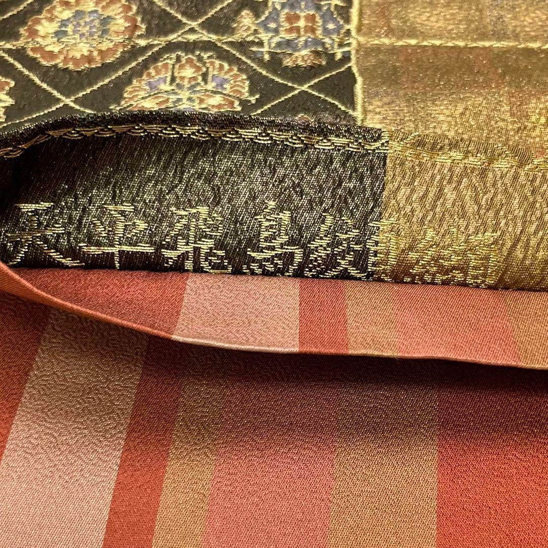 袋帯 天平飛鳥纐纈 美しい華柄模様 O-4133 - メルカリ 