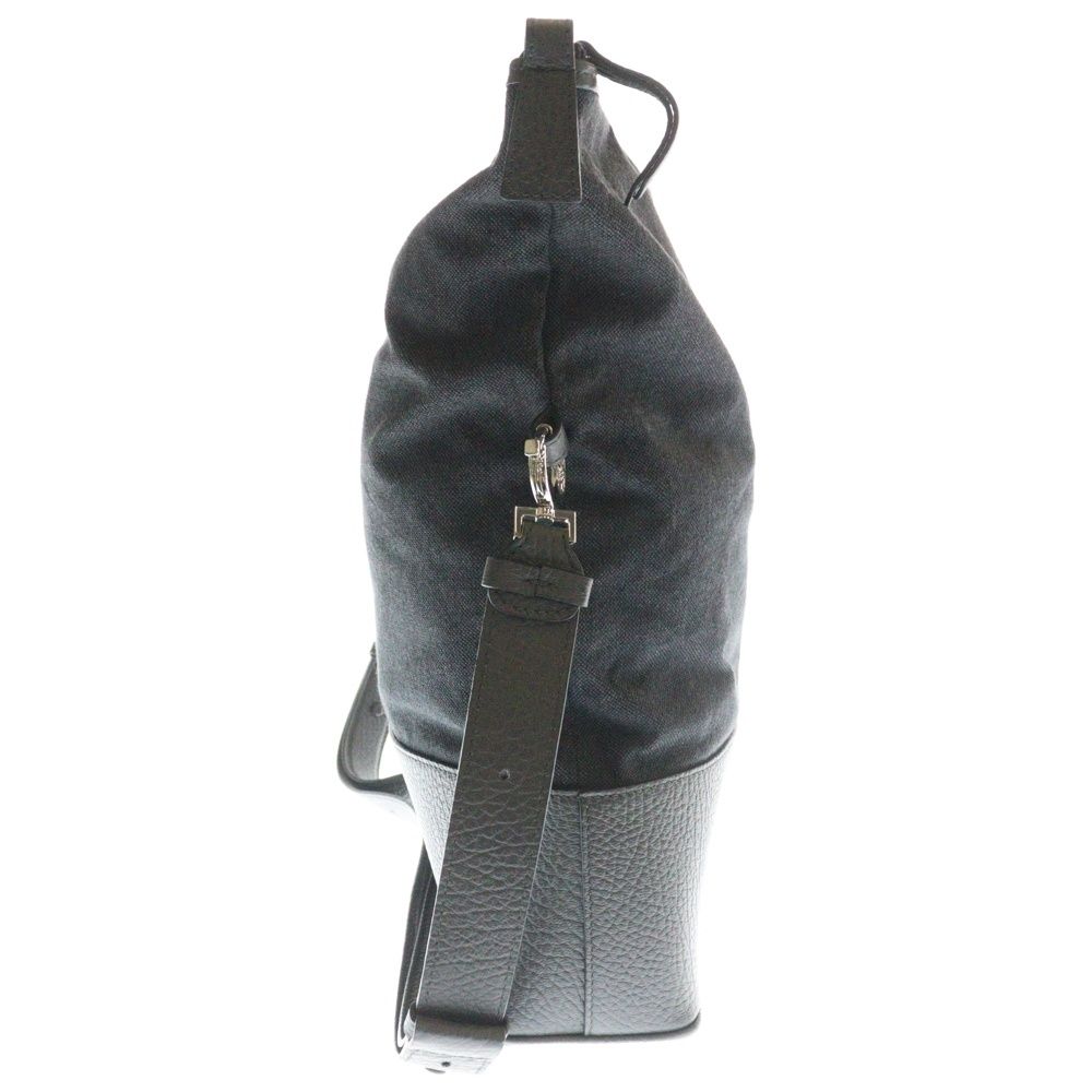 マルジェラ風　「5AC」ホーボー　ブラックキャンバスショルダーバッグ 5AC HOBO SMALL | Maison Margiela(メゾン マルジェラ) / バッグ