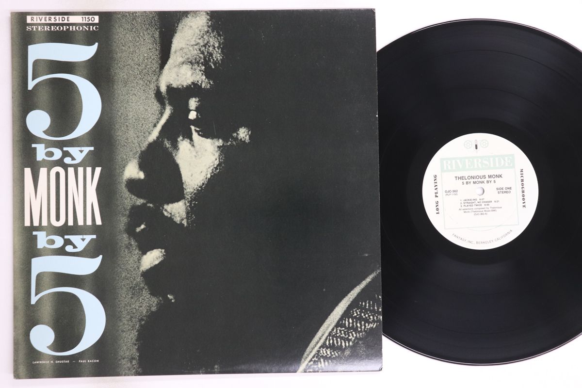 米LP Thelonious Monk 5 By Monk By 5 OJC362 ORIGINAL JAZZ