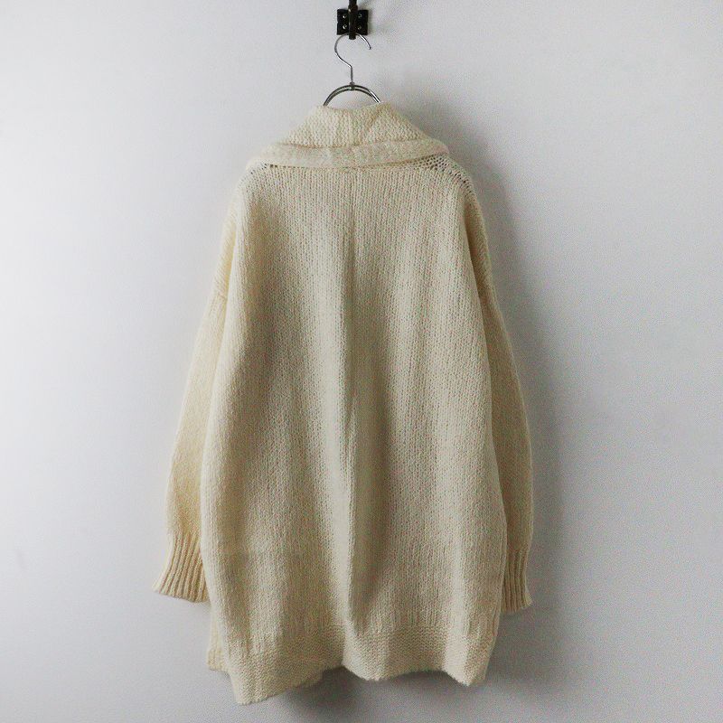 美品 定価6.1万 フォーティーファイブアール 45R 45rpm ツイードガンジーCARDIGAN カーディガン 0/オフホワイト 【2400013743143】 美品 定価6.1万 フォーティーファイブアール 45R 45rpm ツイード
