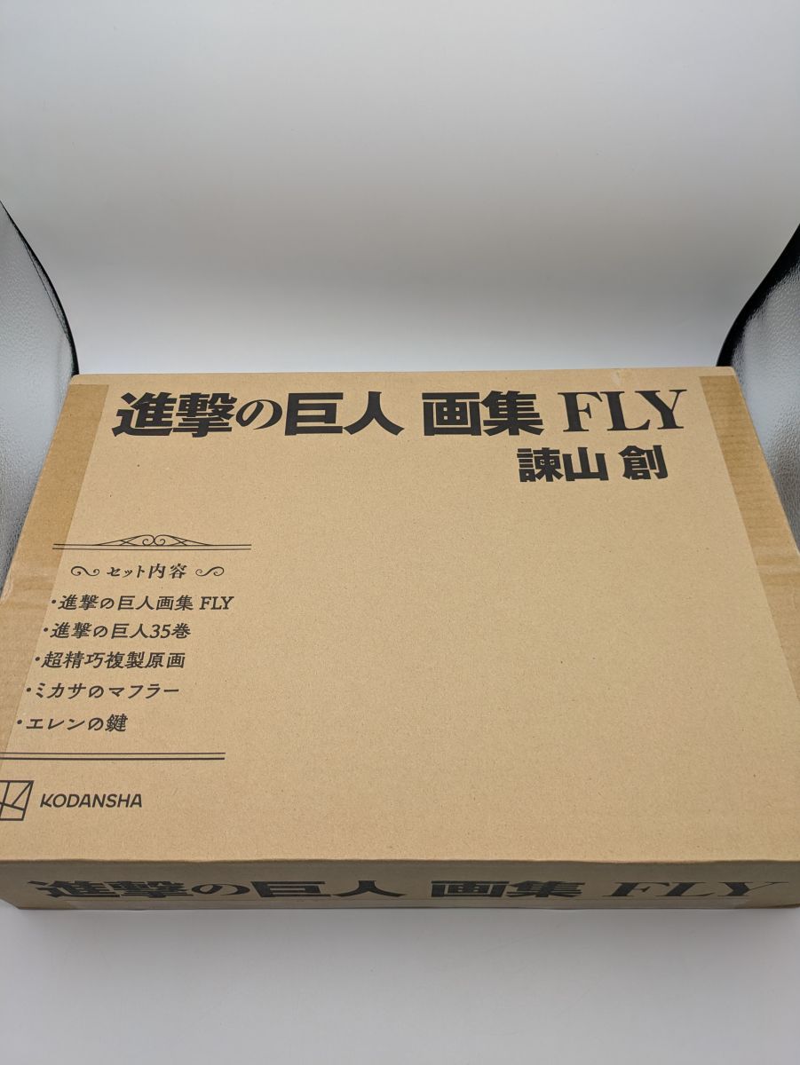 【進撃の巨人画集 ＦＬＹ】※新品未開封品 Manga Vlog/進撃の巨人 画集 FLY🪽(Attack on Titan FLY)/ 開封