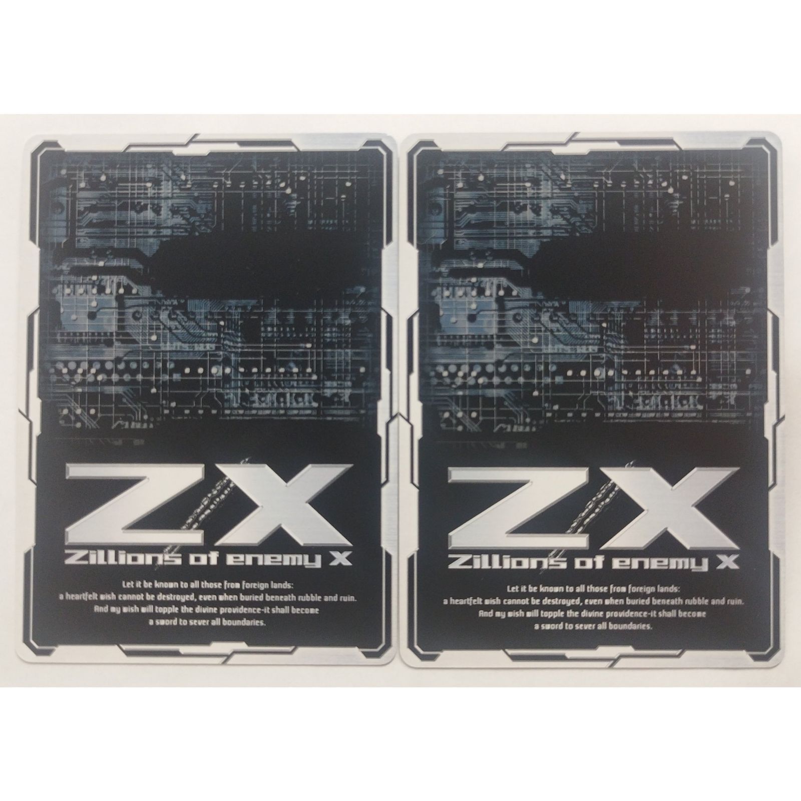 専用3 ゼクス z/x イース プレイヤー PRサイン トレーディングカード