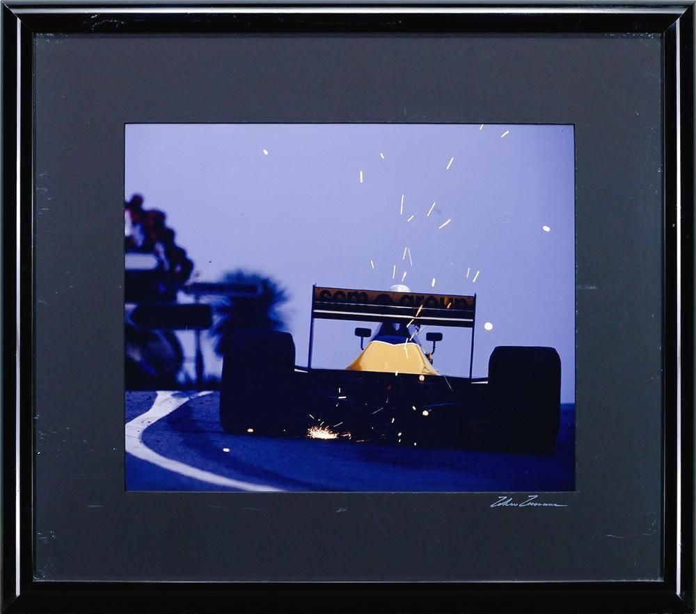 WISH サイン有 芸術写真 6号大 直筆サイン Sparks of Speed F1サーキットの閃光 25052685