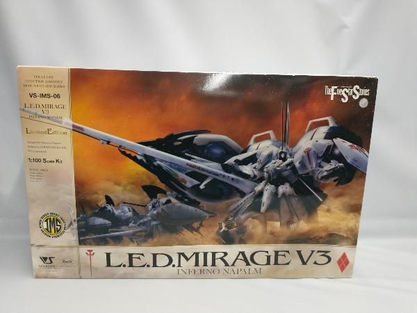 未組立品 プラモデル ボークス 1/100 L.E.D.ミラージュ V3