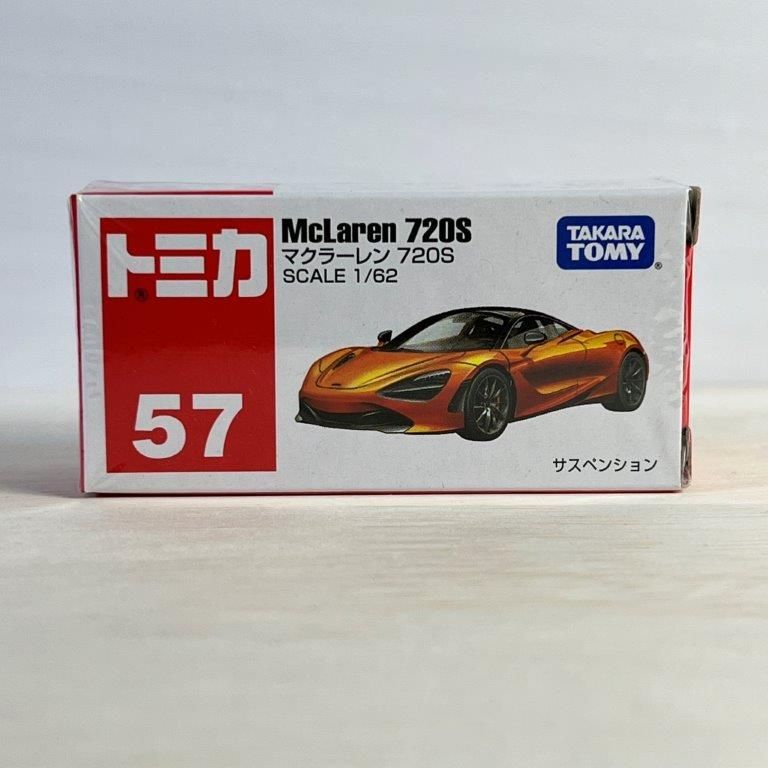 廃盤】タカラトミー トミカ No.57 マクラーレン 720S 箱 トミカ