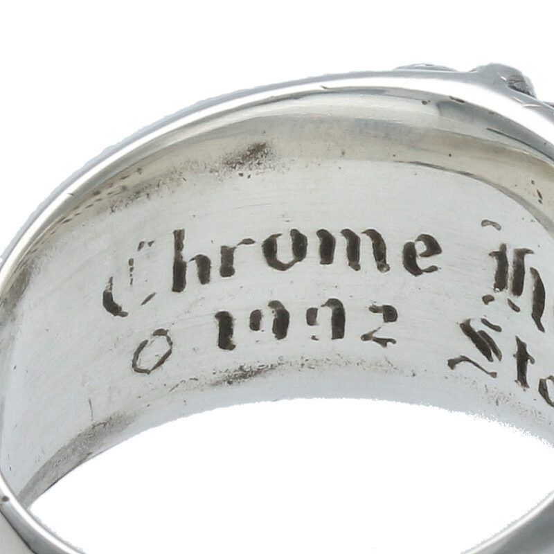 クロムハーツ FLRL CRS/フローラルクロス シルバーリング メンズ 19号 Chrome Hearts - クロムハーツ FLRL CRS/フローラルクロス