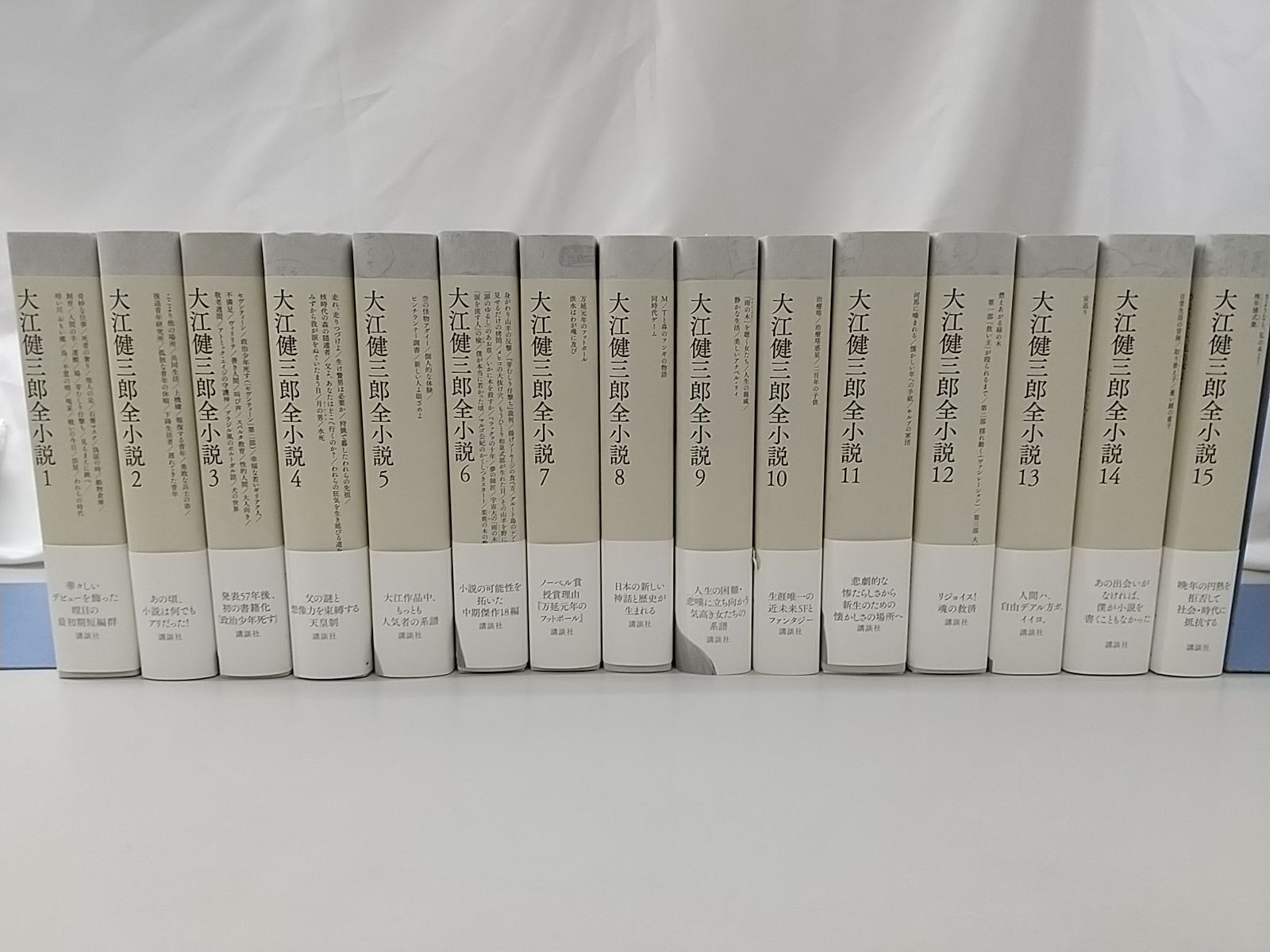 大江健三郎全小説 全15巻セット 講談社 - メルカリ