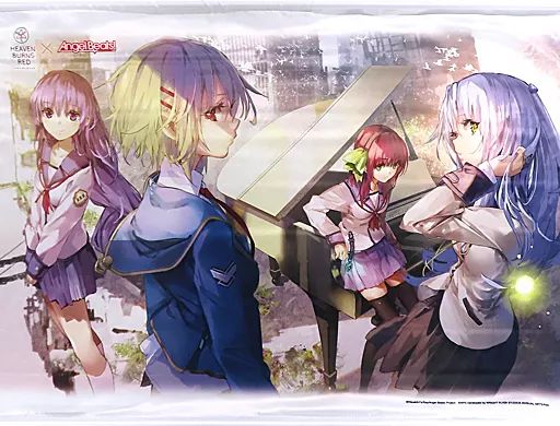 ヘブンバーンズレッド×Angel Beats! タペストリー （キービジュアル） 中古】タペストリー キービジュアル B2タペストリー 「ヘブン
