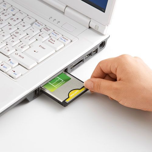 5個セット サンワサプライ コンパクトフラッシュアダプタ ADR-CFN2X5