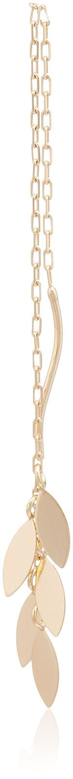 A__8193J_-01 リーフチェーンアメリカンピアス K10イエローゴールド