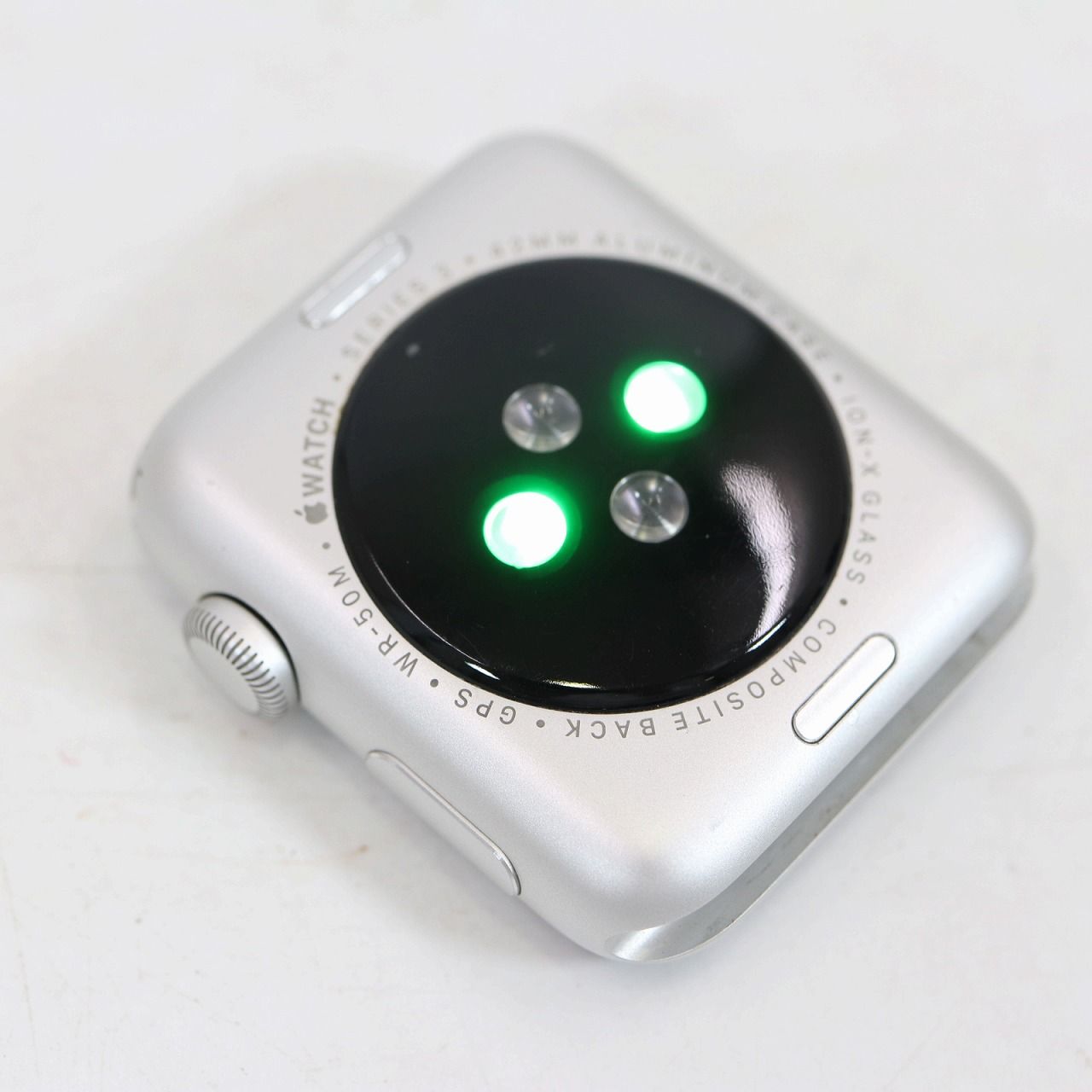 アップルウォッチ シリーズ 3 A1859 シルバーアルミニウム 38mm