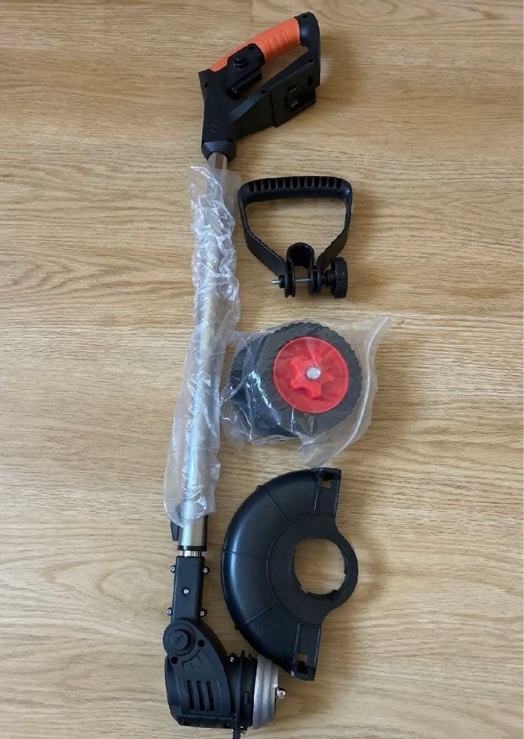 草刈り機 充電式 21V 4000mAhのバッテリー総容量 強力電動草刈り機 1880W 低騒音 補助ホイール 伸縮可 角度調整可 多替刃付き WWW_GEBZETESISAT_COM_TR