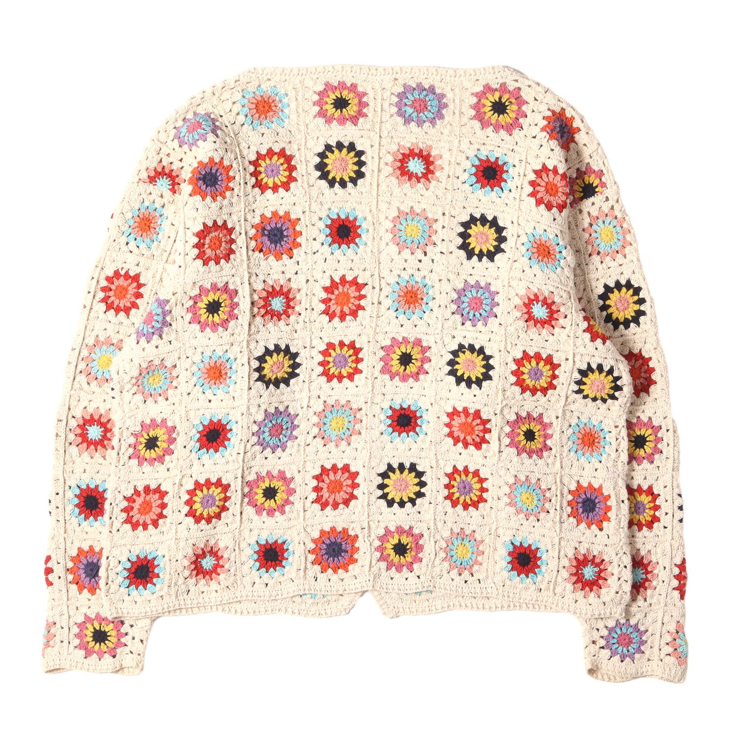 Niche ニッチ クロシェカーディガン fridge（フリッジ）の「【niche】 ニッチ Crochet Cardigan Colorful