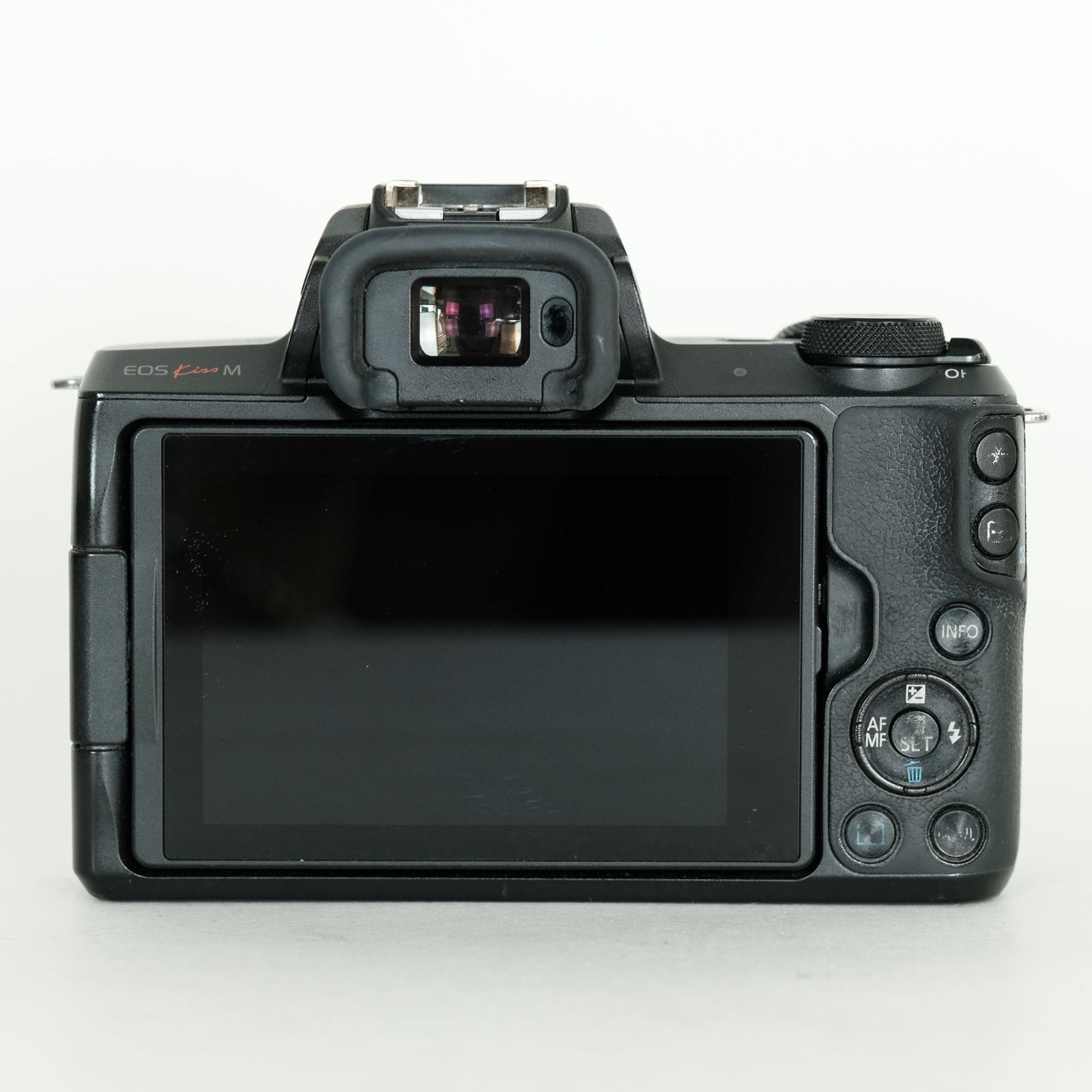 美品 スマホ転送機能付♪キヤノン EOS Kiss M ブラック 並品] Canon EOS Kiss M [ボディ ブラック] / キヤノンEF-M