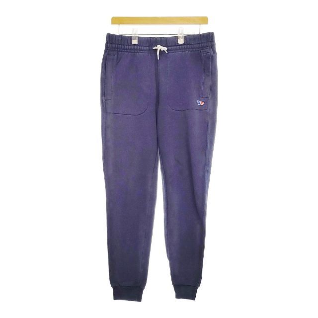 L新品 MAISON KITSUNE トリコロール フォックス スウェットパンツ MAISON KITSUNE（メゾン キツネ） Tricolor Fox Patch Jog Pants