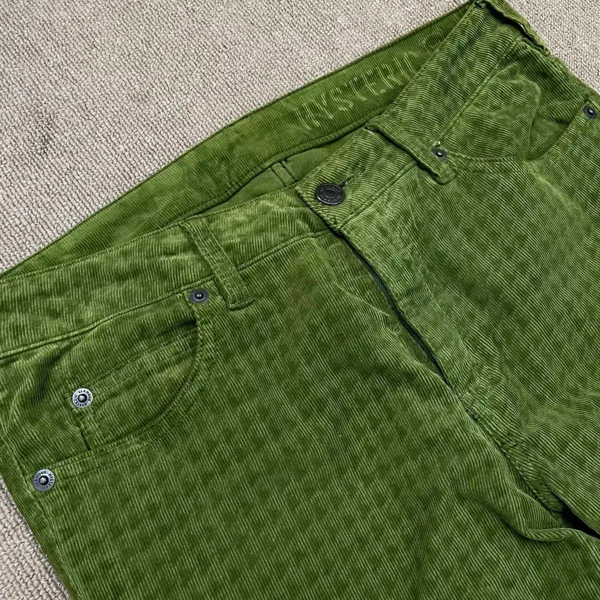 HYSTERIC GLAMOUR ヒステリックグラマー コーデュロイ ハウンドトゥースチェック パンツ