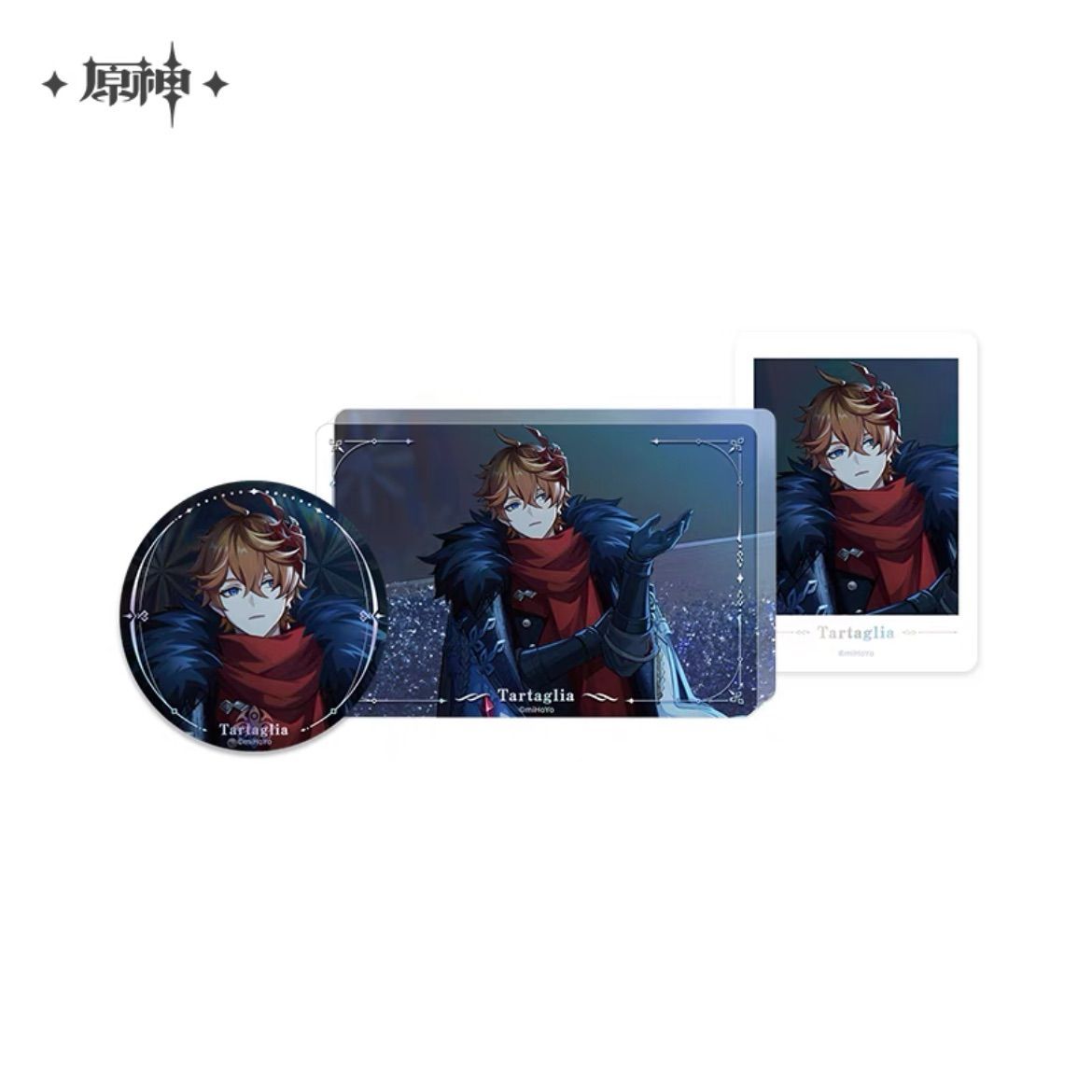 原神タルタリヤ 缶バッジアクキーラバストコロッタミラー78点