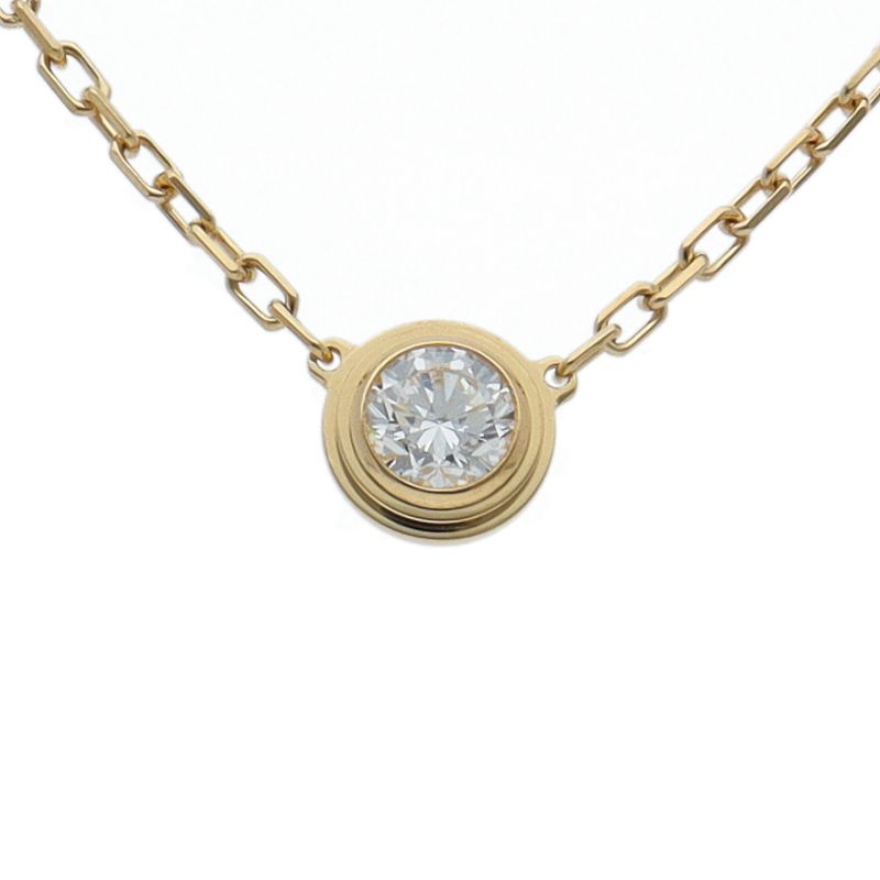 カルティエ ディアマンレジェドゥダイヤネックレス LM B7215500/D:0.18  