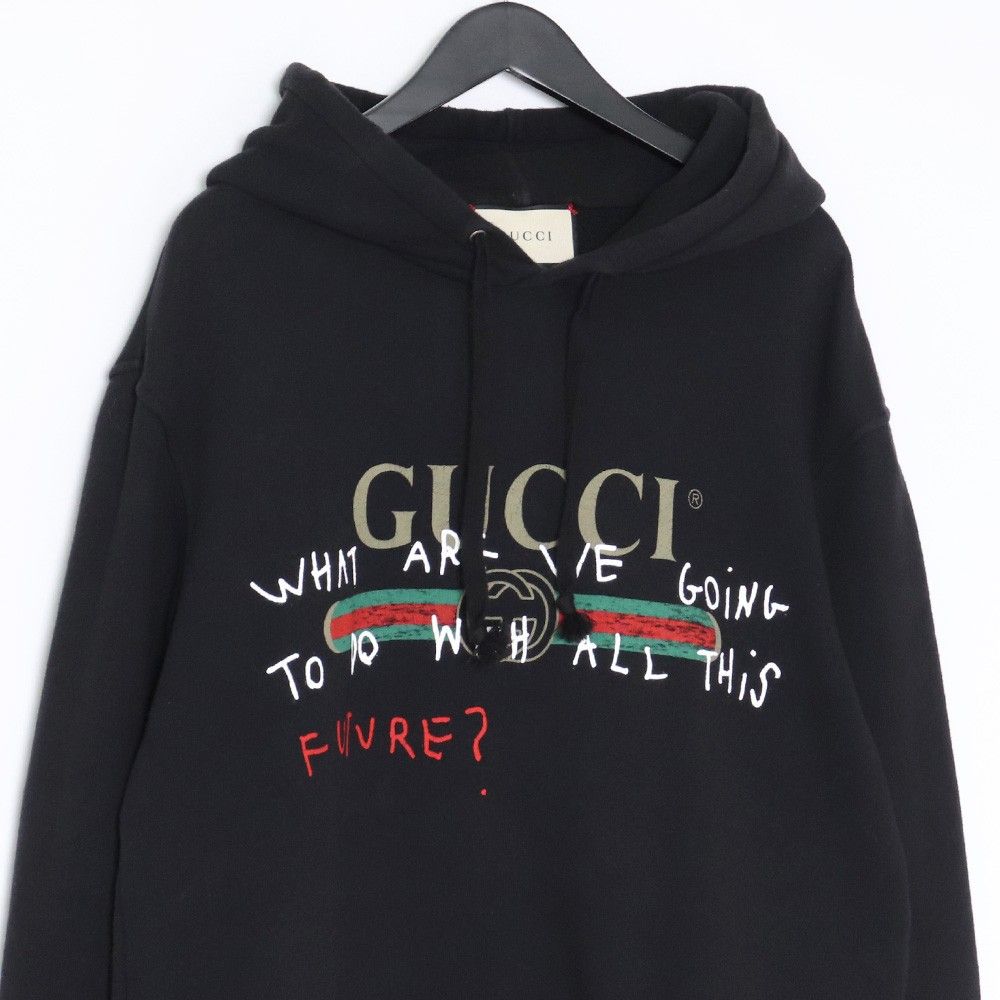GUCCI ココキャピタンロゴスウェットパーカー Mサイズ - メルカリ