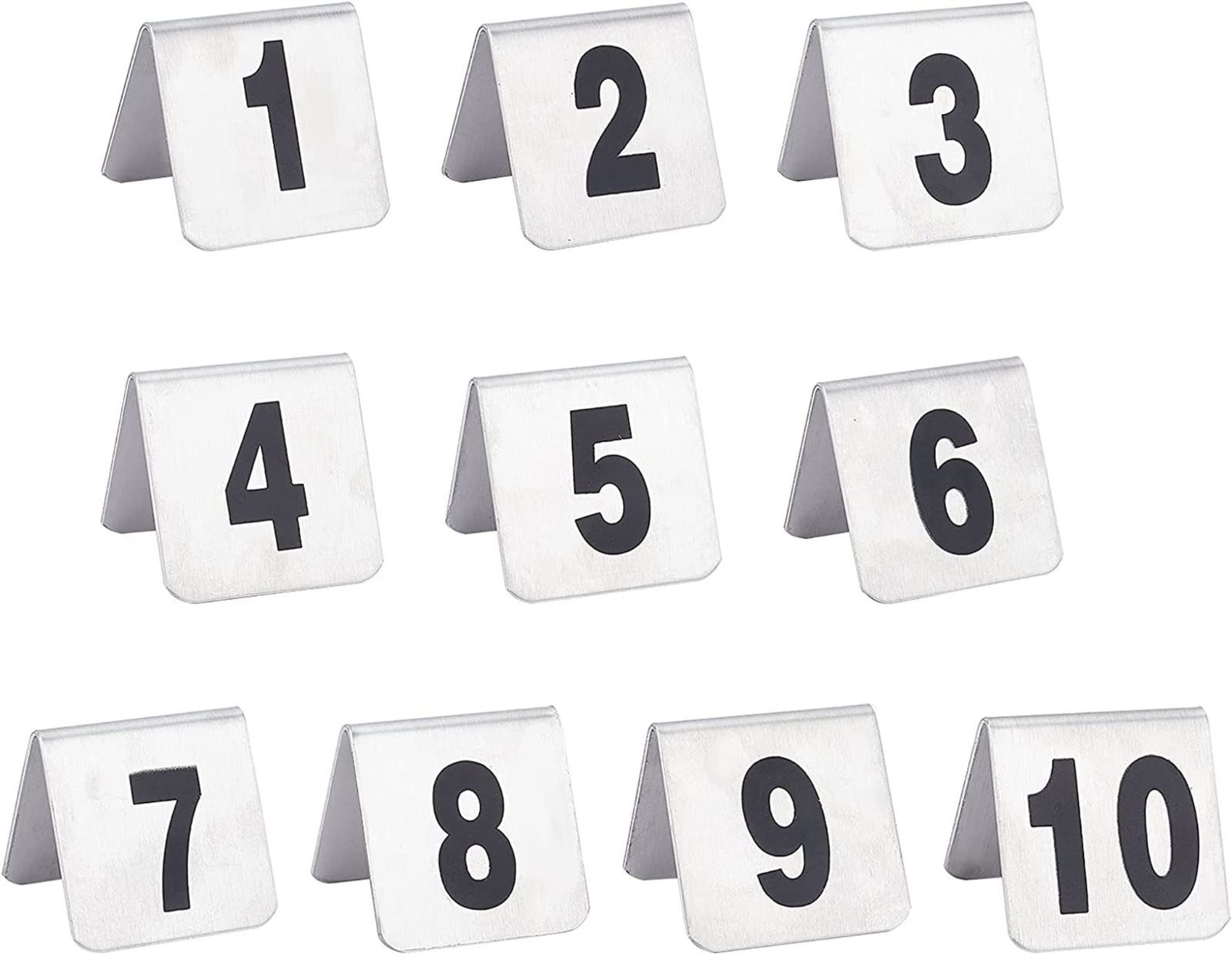 テーブルナンバーサイン、1-50/100 ブラック アクリル テーブル ナンバー テーブル プレート デジタル レストラン カード、 番号付きテーブルテント  1-300 レストラン、数字の両面表示アクリルゴールドテントスタイルレストラン(1 to 30) テーブル番号サイン、 ブラック ... ステンレス テーブル番号 デジタル 座席札 番号1-10/20、テーブル札 サインプレート テントタイプ、両面ナンバーカード パーテ