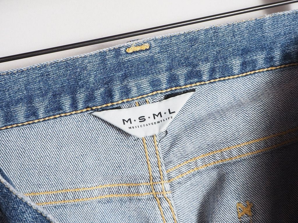 msml SARROUEL SKINNY DENIM PANTS Lサイズ JIEDA - SARROUEL SKINNY DENIM/サルエルスキニーデニム | NapsNote