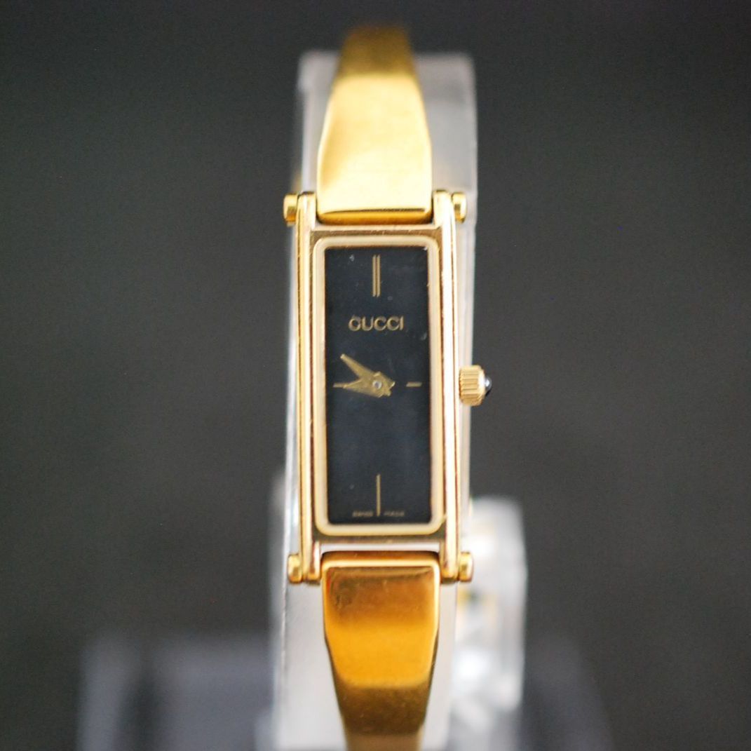 241 稼働 GUCCI 1500 15th Anniversary グッチ 腕時計 1500本 ステンレススチール ゴールド クオーツ アナログ表示 ゴールド文字盤 15th Anniversary レディース