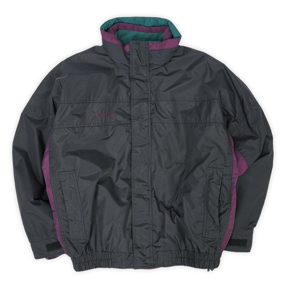 コロンビア　90s バガブーナイロンジャケット　フリースライナー付ゆるダボ古着. コロンビア Columbia 90s 90年代 フリースライナー ナイロン