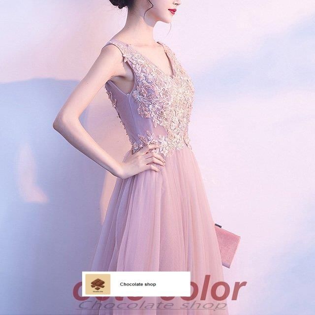 ノースリーブ Vネック