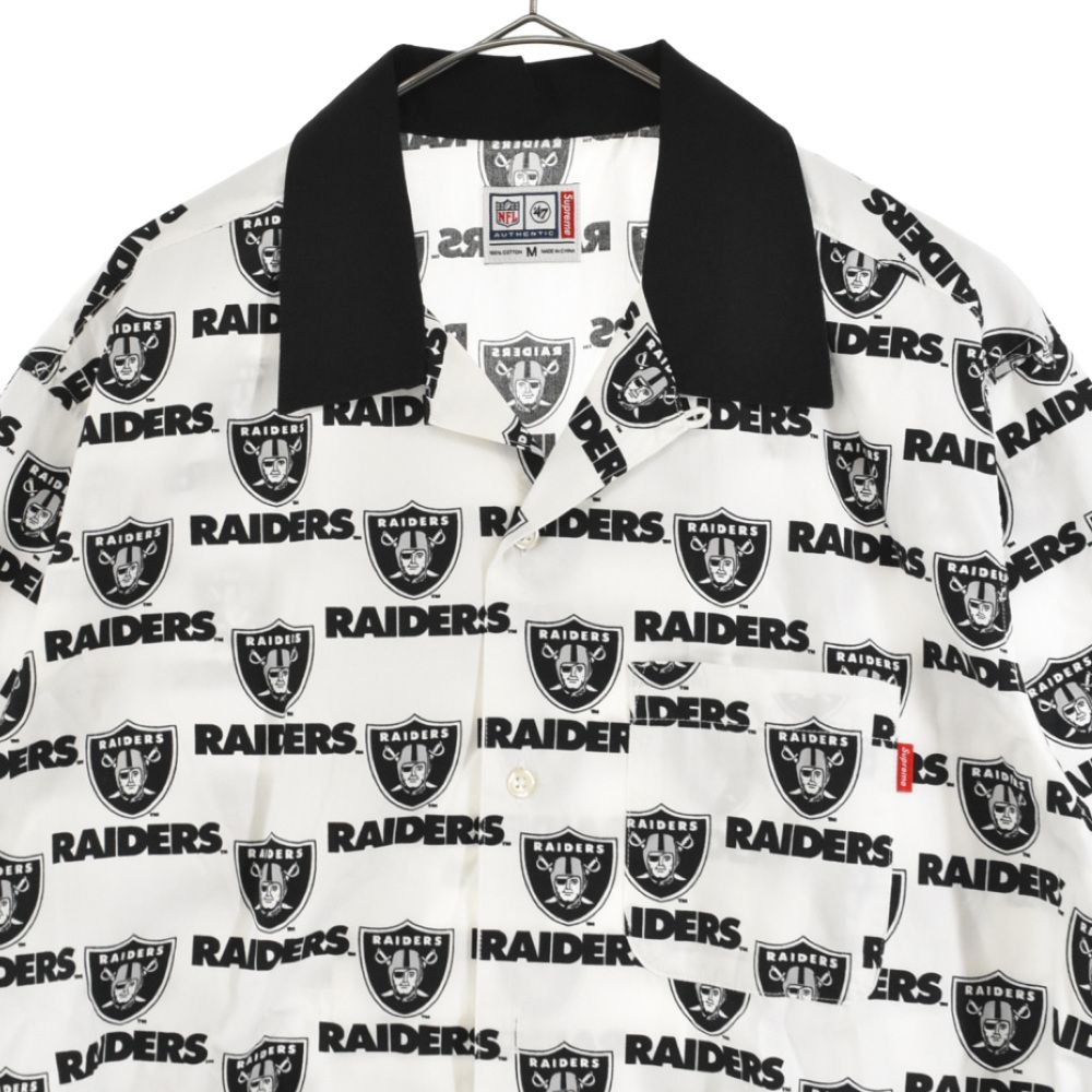 新品低価 Supreme - シュプリーム ✈︎NFL raiders オープンカラー